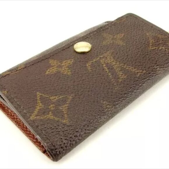 Louis Vuitton Key case Key holder Monogram Brown Monogram Authentic Used - Picture 3 of 7